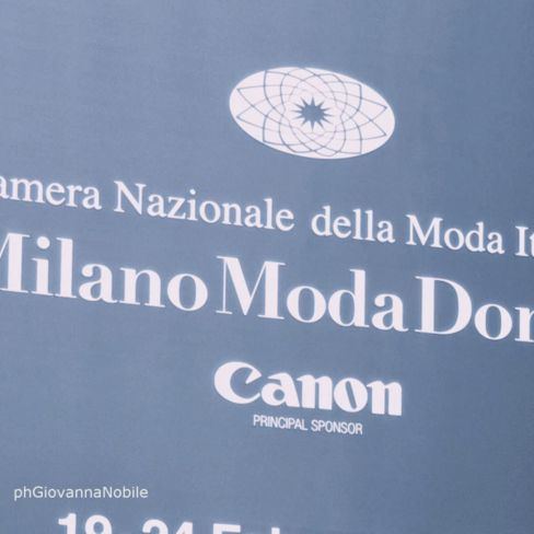 MFW- settimana della moda - Canon e "L'importanza delle immagini nella narrazione digitale"