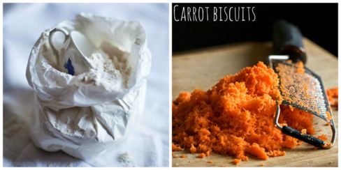 Biscotti alla carota / Carrot biscuits recipe