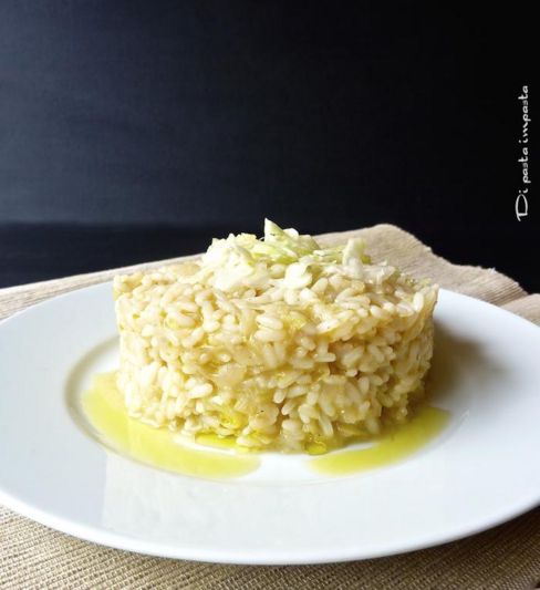 Risotto con cavolo cappuccio