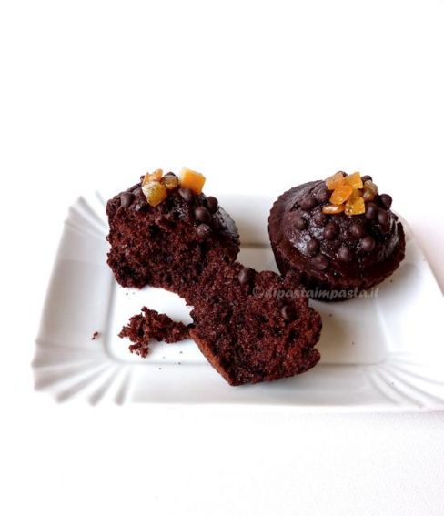 Muffins arancia e cioccolato... ricetta di Luca Montersino