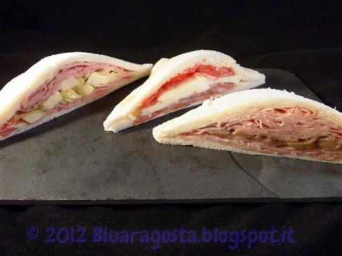 Tramezzini veneziani, venetian sandwich