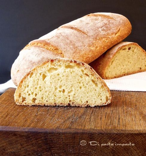 Pane di semola di grano duro con lievito madre e biga
