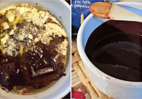 Torta pinoli e cioccolato... per festeggiare una bella notizia