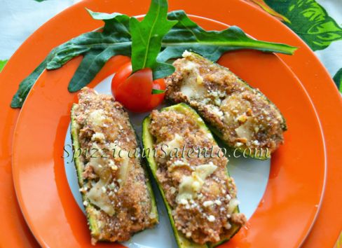 Arriva il primo raccolto dal nostro Orto e divetano subito Barchette di Zucchine