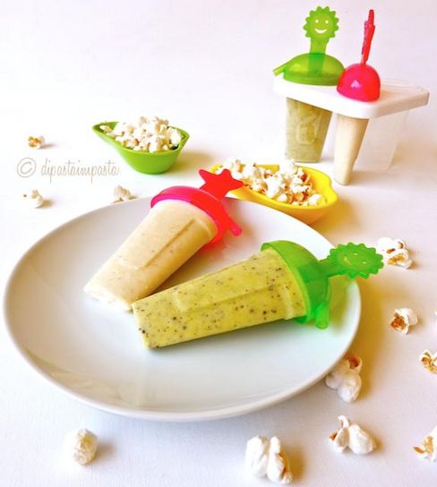 Ghiaccioli morbidi alla frutta fresca (senza zucchero)