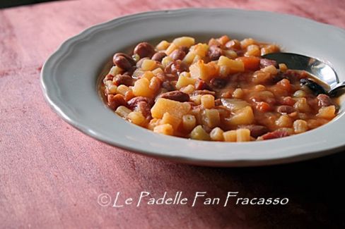 MINESTRONE DI FAGIOLI E PATATE