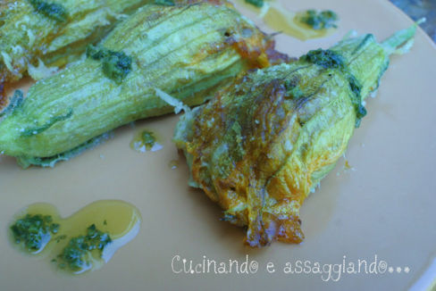 Per WHB 291....Fiori di Zucchine ripieni