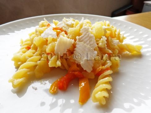 Fusilli patate e peperoni