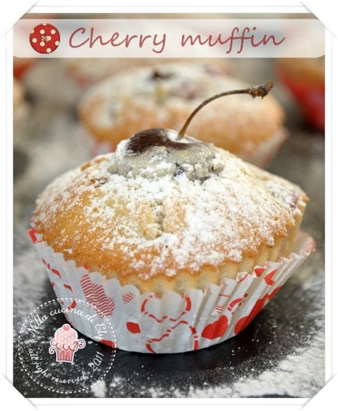 Cherry muffin - gluten free