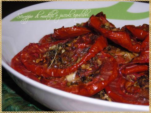 Pomodori (sfiziosi) al forno