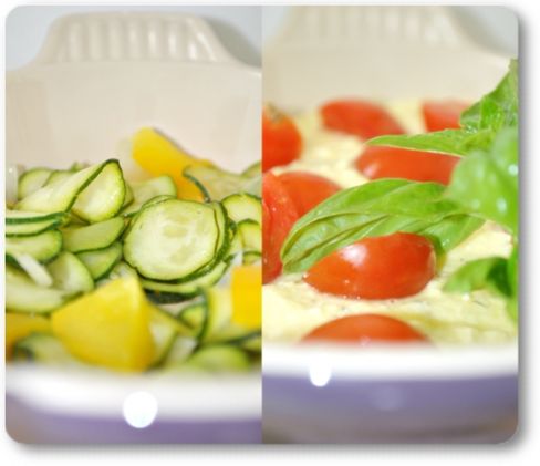 Clafoutis di verdure... adieu à l'été...