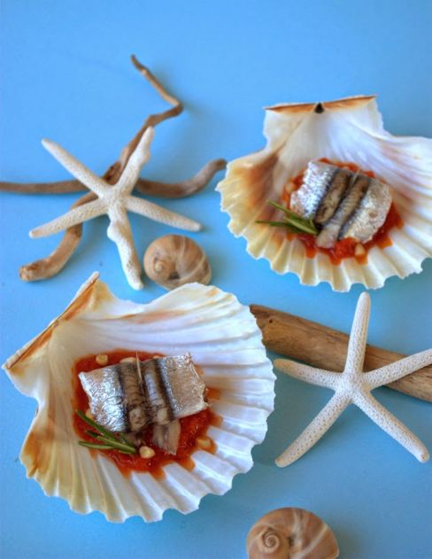 L'indeciso ovvero involtini dolcesalati di alici e mozzarella