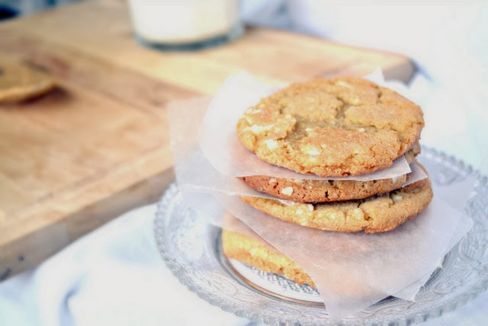 Biscotti al cioccolato bianco / White chocolate cookies