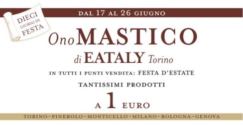 OnoMastico & Festa d’Estate a Eataly