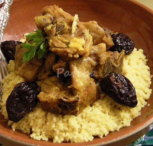 Agnello in Tajine con prugne e spezie