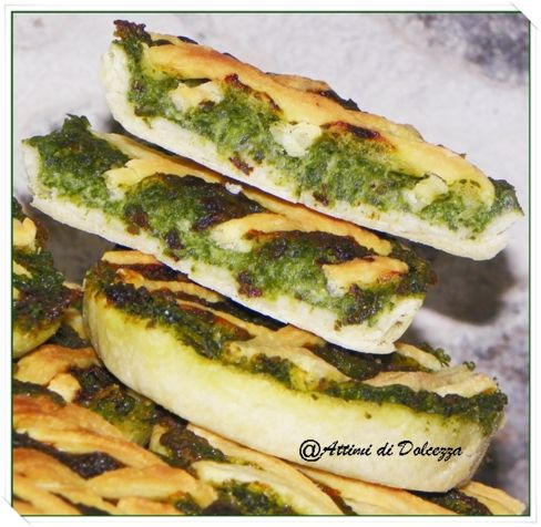 CROSTATINE SALATE SPINACI E MASCARPONE