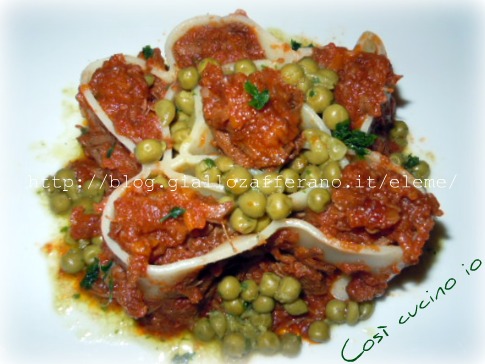 Stella allo spezzatino di manzo e piselli