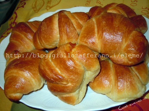 Croissant sfogliati (Montersino)
