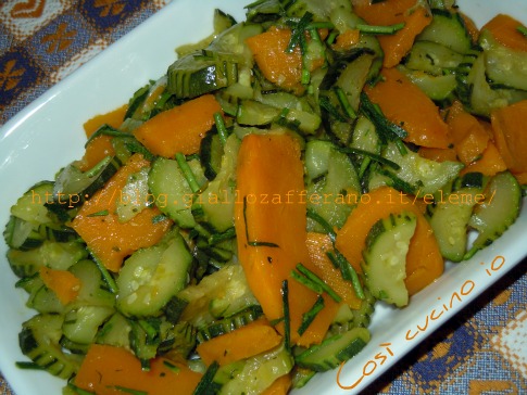 Zucchine e zucca trifolate