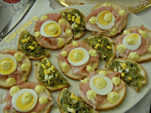 Tartine anni sessanta (ricetta vintage)