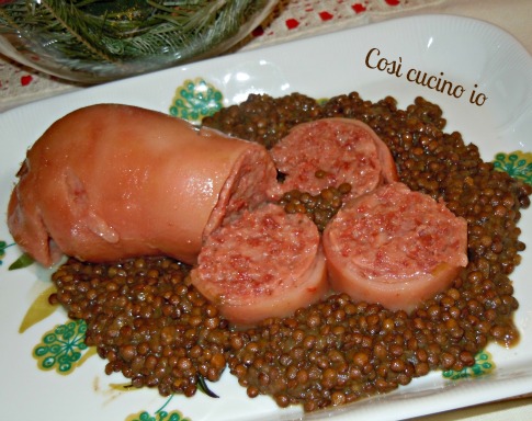 Zampone e lenticchie (ricetta tradizionale)