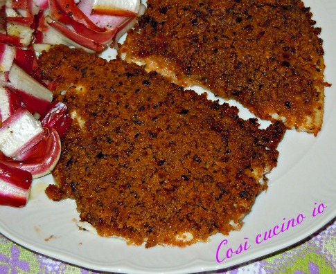 Filetti di orata in crosta croccante