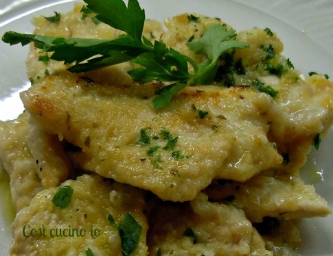 Straccetti di pollo al prosecco (ricetta dell’ultima ora)