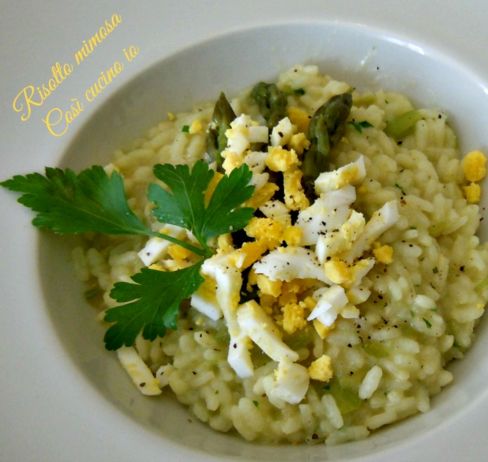 Risotto mimosa