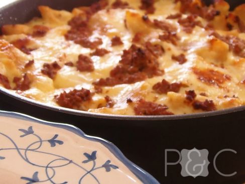 Pasta al forno con besciamella,ricetta veloce