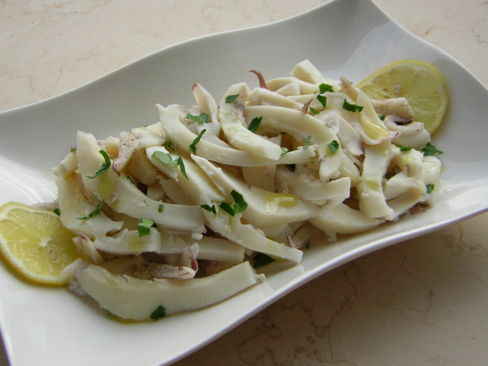 Seppia in insalata