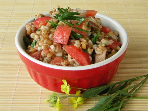 Insalata di farro e tonno