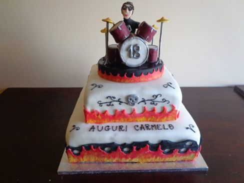 Torta “musicista”
