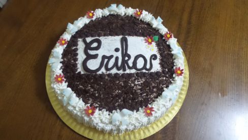 Torta foresta nera per Erika