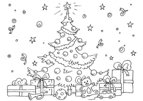 Natale disegni da colorare: stampa, gioca e divertiti con gli alberelli