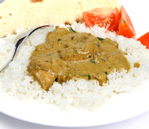 Pollo al curry alla tailandese