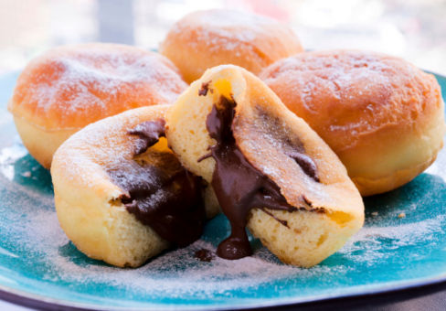 Bomboloni al cioccolato di Sal de Riso