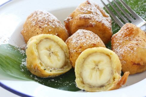 Frittelle di banane, ricetta per Carnevale