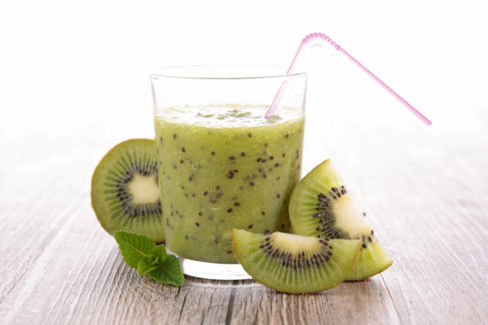 Smoothie kiwi e banana