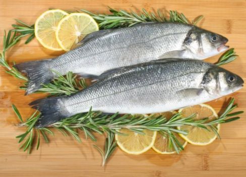 Branzino con i carciofi