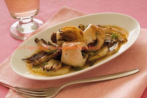 Involtini di pollo - la ricetta passo passo con foto