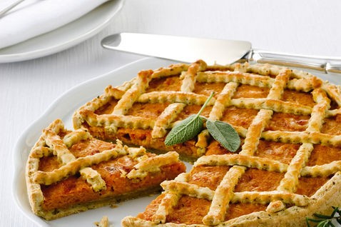 Crostata salata di zucca