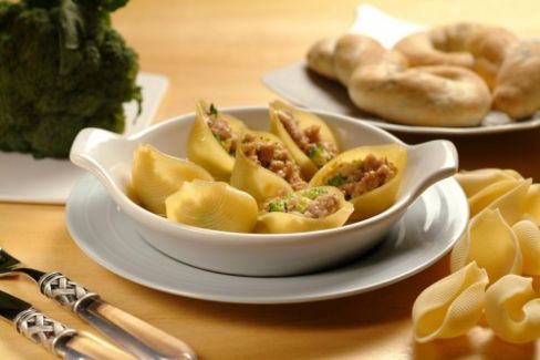 Conchiglioni ripieni al forno