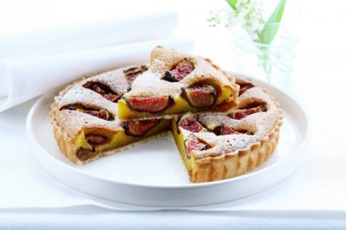 Crostata di fichi neri