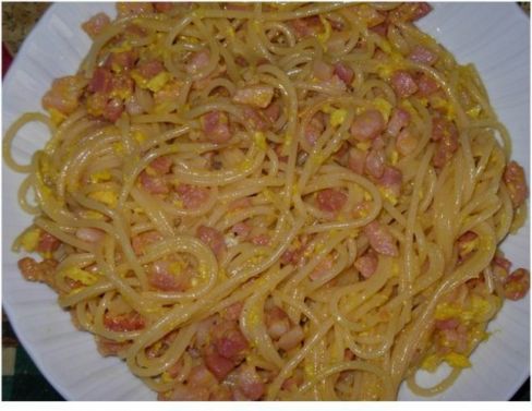 L'esclusiva ricetta degli spaghetti alla carbonara dello Chef Borgomeo..una novità.