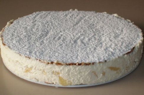 Torta di ricotta e pere