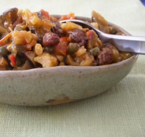 Caponata di melanzane e patate