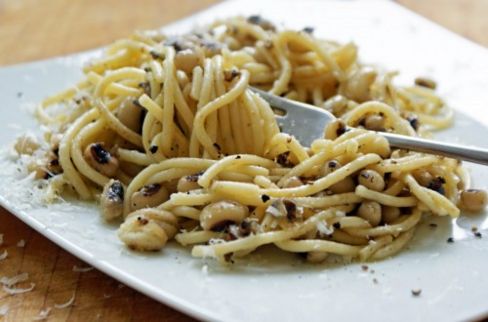 Spaghetti cacio e pepe