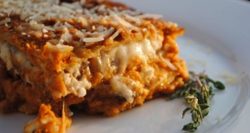Lasagne di zucca e besciamella