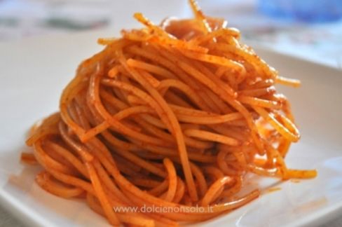 Spaghetti aglio, olio e... paprica