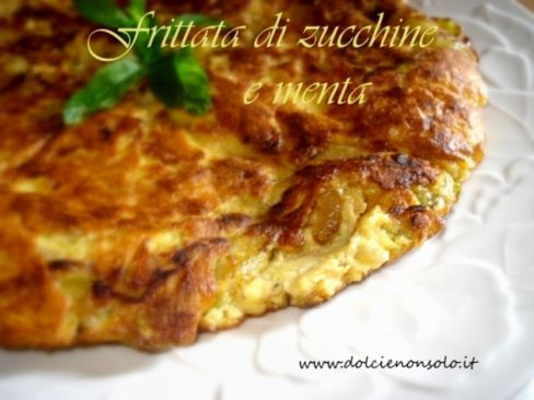 Frittata di zucchine e menta